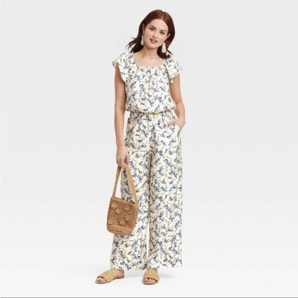 Floral Print pants